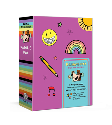 Raina's Day Jigsaw Puzzle: A 450-Piece Puzzle Featuring Original Art by Raina Telgemeier: Jigsaw Puzzles for Kids By Raina Telgemeier Cover Image