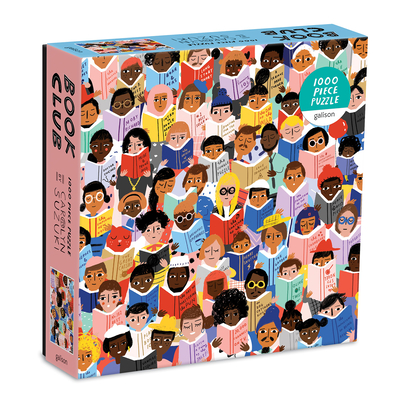 Book Club 1000 Piece Puzzle in a Square Box By Galison (Created by) Cover Image