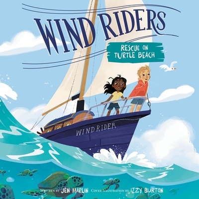 Wind Riders #1: Rescue on Turtle Beach By Jen Marlin, James Fouhey (Read by) Cover Image