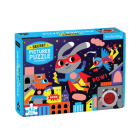 Superhero Secret Picture Puzzle By Sarah Andreacchio (Illustrator) Cover Image