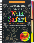 Scratch & Sketch Wild Safari (Trace Along) By Peter Pauper Press Inc (Created by) Cover Image