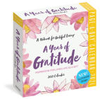 A Year of Gratitude Page-A-Day Calendar 2021 By A Network for Grateful Living, Workman Calendars (With) Cover Image