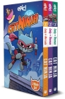 Cat Ninja Box Set: Books 1-3 By Matthew Cody, Colleen AF Venable, Marcie Colleen, Yehudi Mercado (Illustrator), Chad Thomas (Illustrator), Derek Laufman (Illustrator) Cover Image